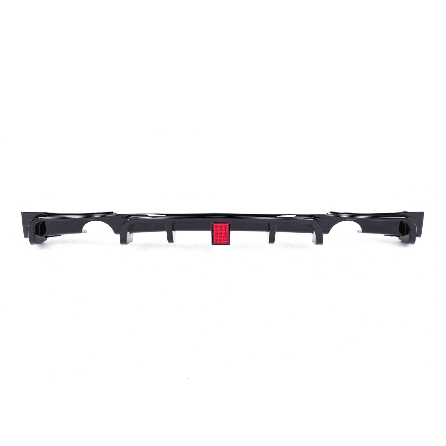 BMW F30 F31 3 Series GLOSS BLACK F1 Style Rear Diffuser – Dual Exhaust Outlet (2012–2018)