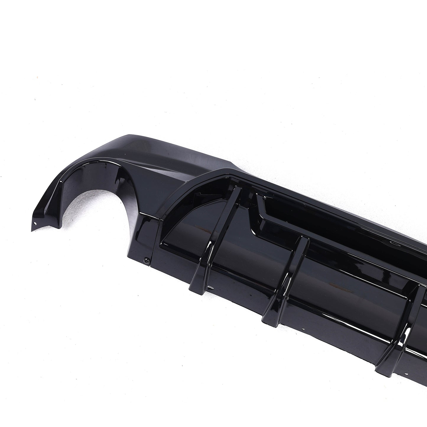 BMW F40 1 Series GLOSS BLACK Competition Style Rear Diffuser – Single Side Exit (2019–Present)