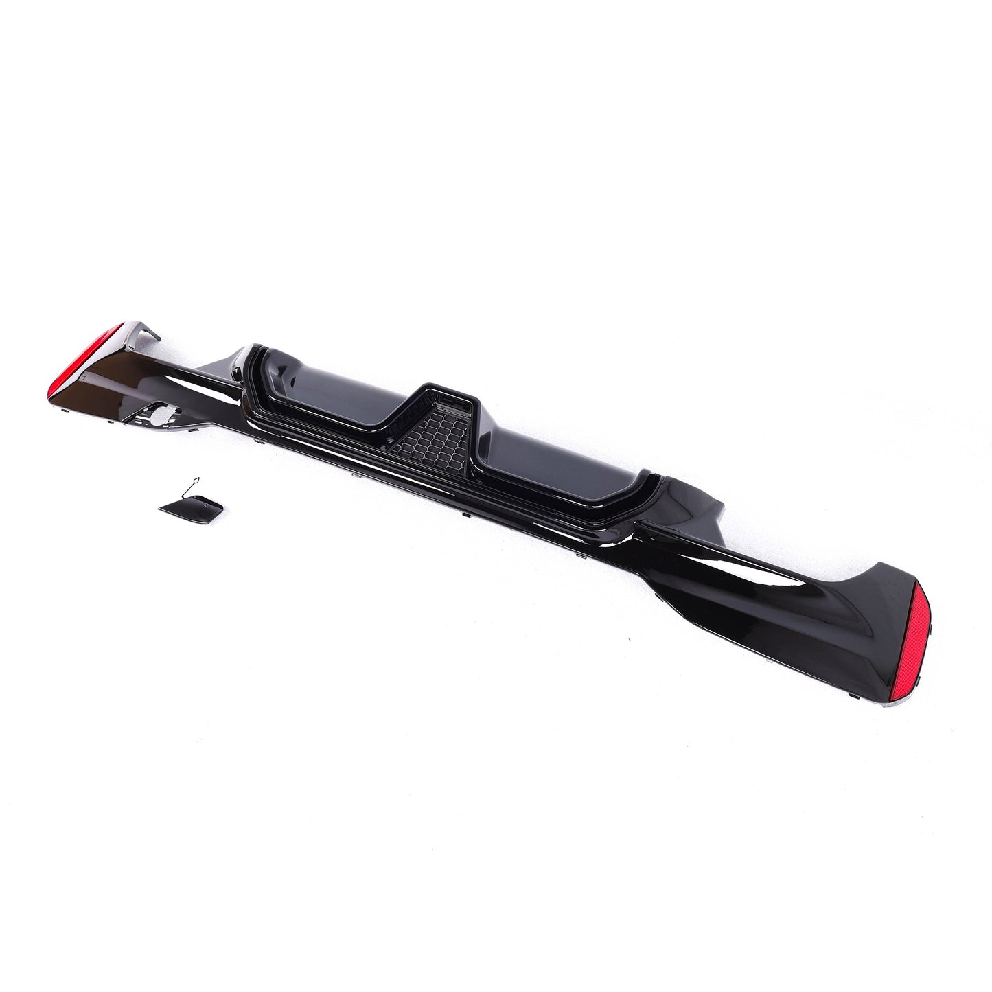 BMW G30 GLOSS BLACK CS Style Rear Diffuser (M Sport)