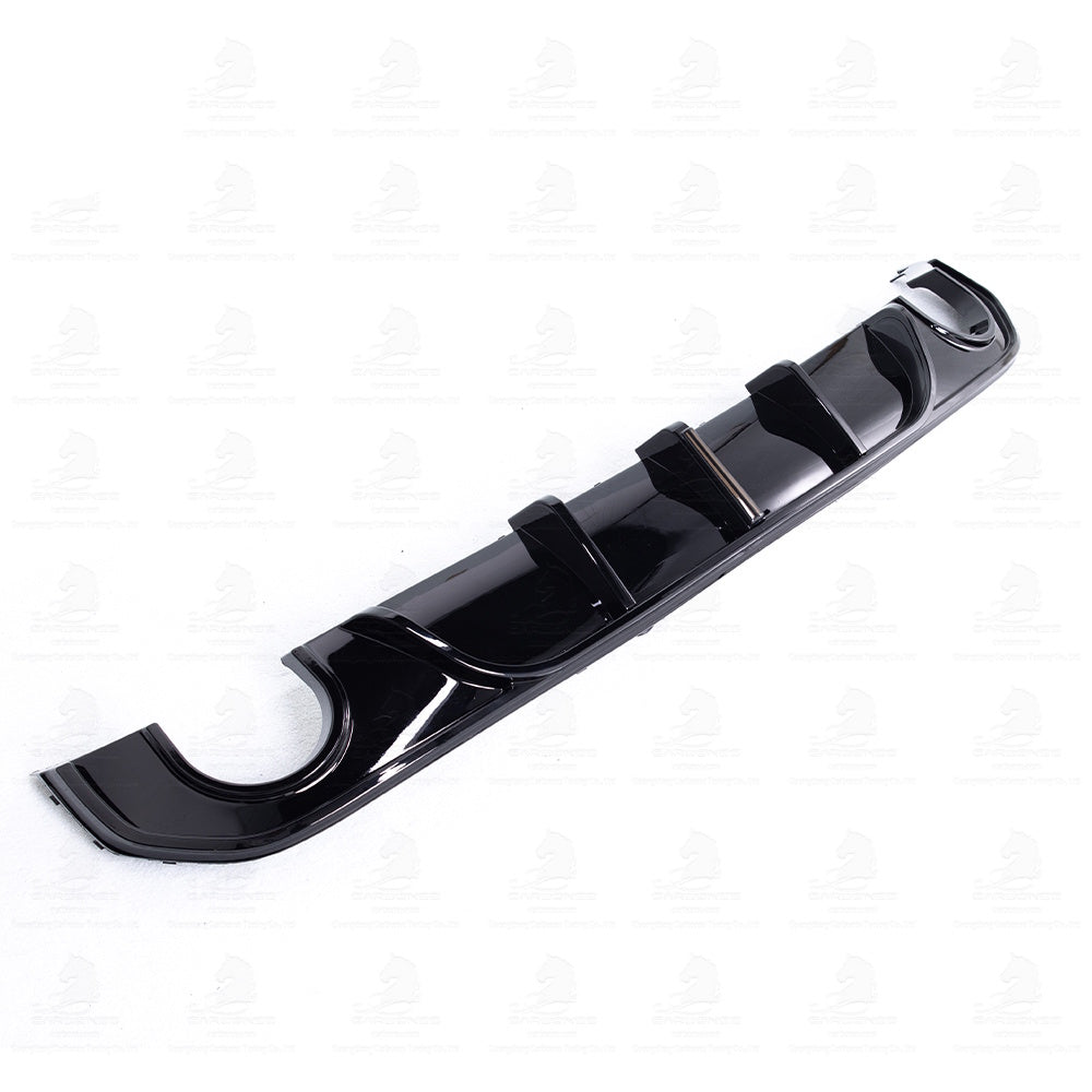 BMW G26 4 Series Gran Coupe GLOSS BLACK MT-LED Style Rear Diffuser (2021+)
