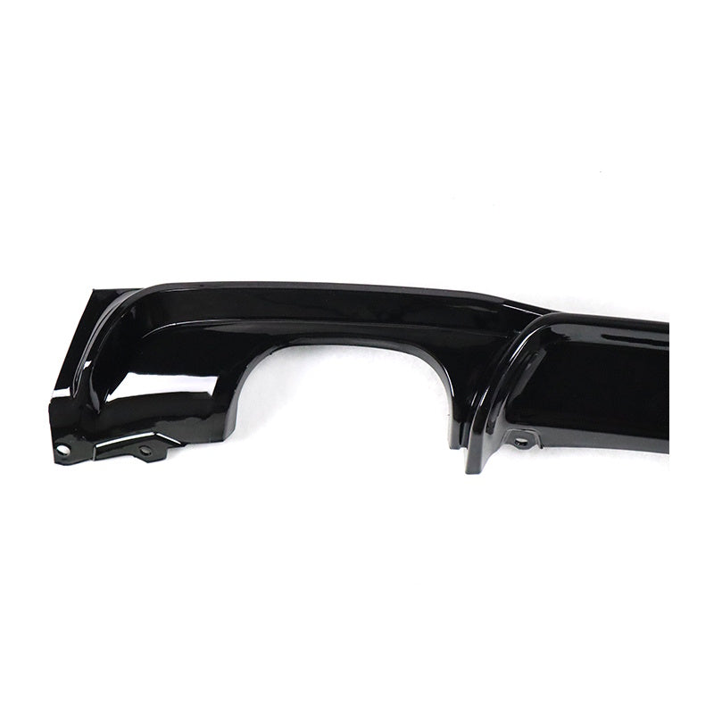BMW 3 Series GLOSS BLACK Performance Style Rear Diffuser – Quad Exhaust Outlet