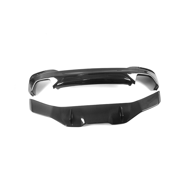 BMW G30 CARBON FIBRE M Performance Style 2PC Rear Diffuser (M Sport)