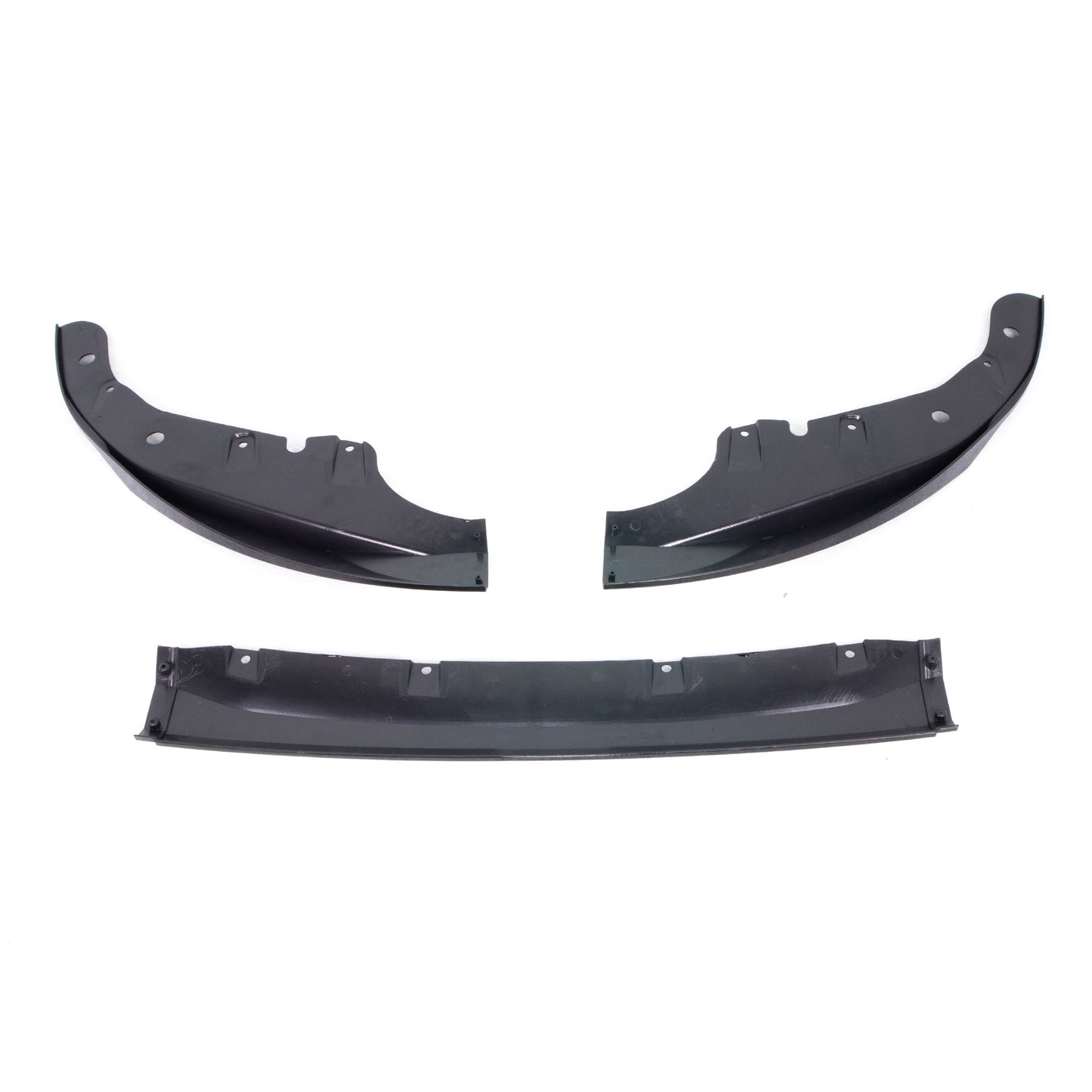 BMW G22 G23 4 Series GLOSS BLACK M-Performance 3-Piece Front Lip (2020+)