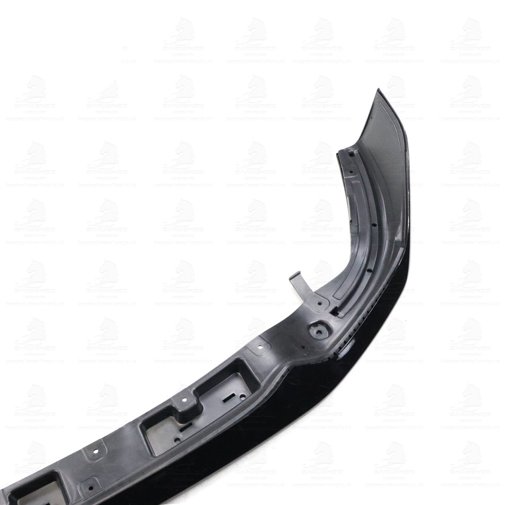 BMW F40 1 Series GLOSS BLACK M Performance Style Front Bumper Lip & Canards (2019–Present)