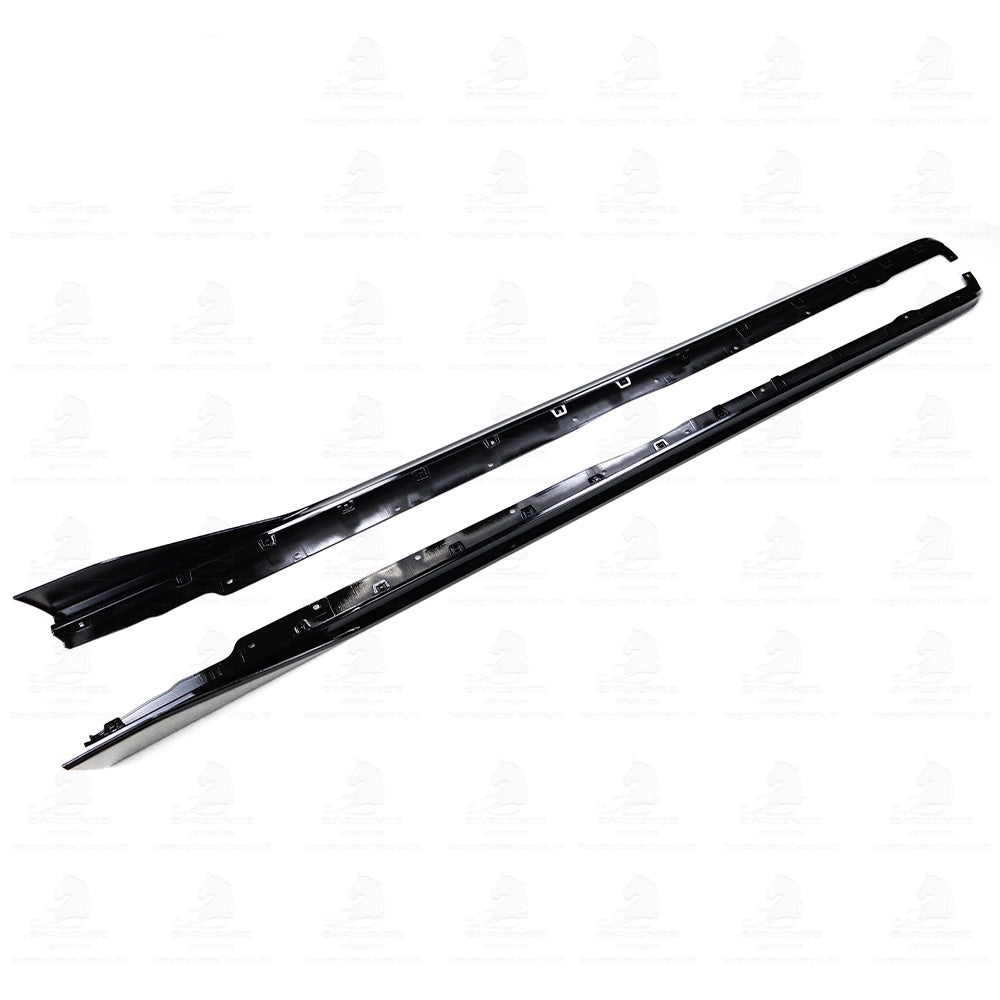 BMW F40 1 Series GLOSS BLACK M Performance Style Side Skirts (2019–Present)