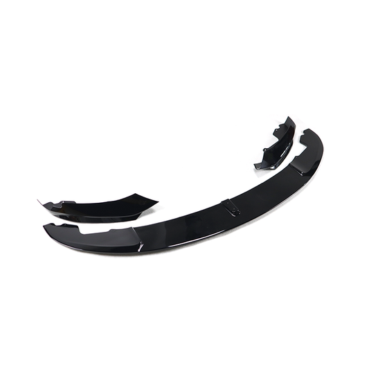 BMW F32 F33 F36 4 Series GLOSS BLACK M-Performance Style Front Bumper Lip (2014–2019)