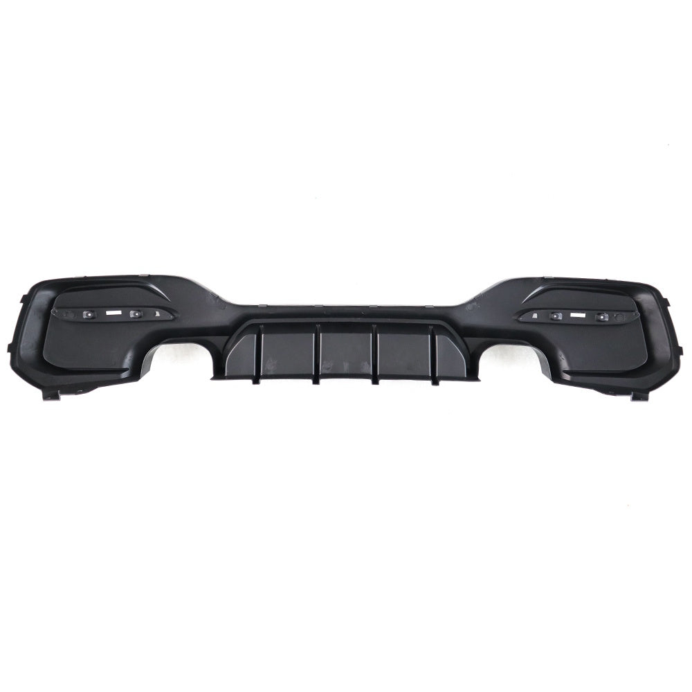 BMW 1 Series F20 LCI GLOSS BLACK Rear Diffuser – Quad Outlet (2015–2019)