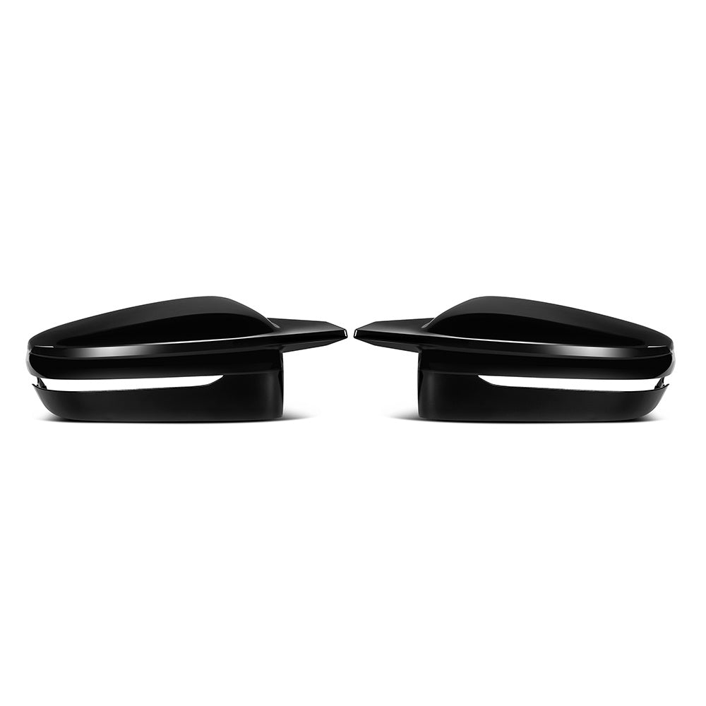 BMW G20 G22 G30 G11 G14 GLOSS BLACK M4 Style Replacement Mirror Covers