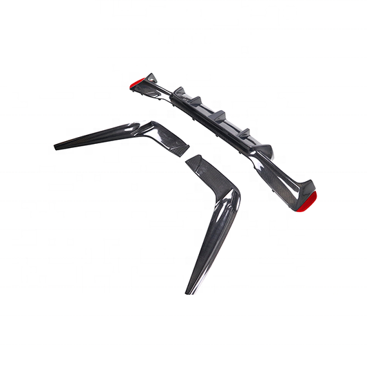 BMW F90 M5 CARBON FIBRE Aero Rear Diffuser with Splitters (2018+)