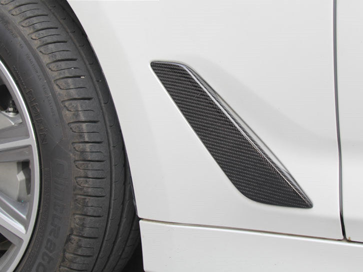 BMW G30 CARBON FIBRE M Sport Side Fender Vent Covers