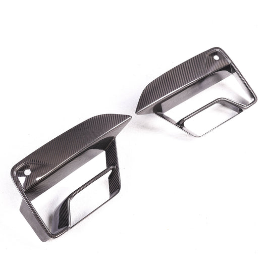 BMW F90 M5 LCI DRY CARBON New Type Front Bumper Vents (2021+)