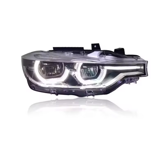 BMW F30 3 Series & F80 M3 LED Headlights – White DRL Plug & Play Replacement