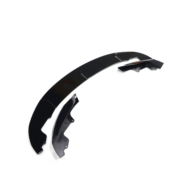 BMW F32 F33 F36 4 Series GLOSS BLACK M-Performance Style Front Bumper Lip (2014–2019)