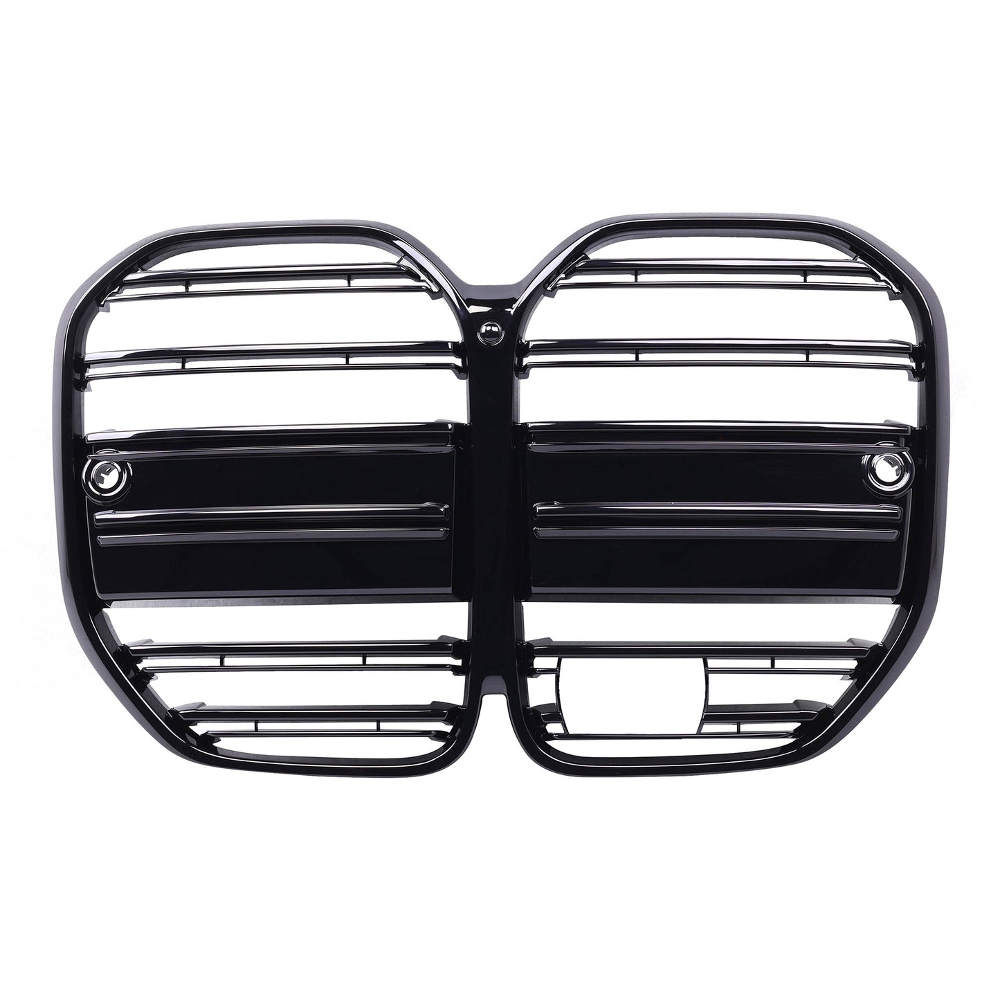 BMW G22 G23 G26 4 Series GLOSS BLACK Double-Line Front Kidney Grille (2020+)