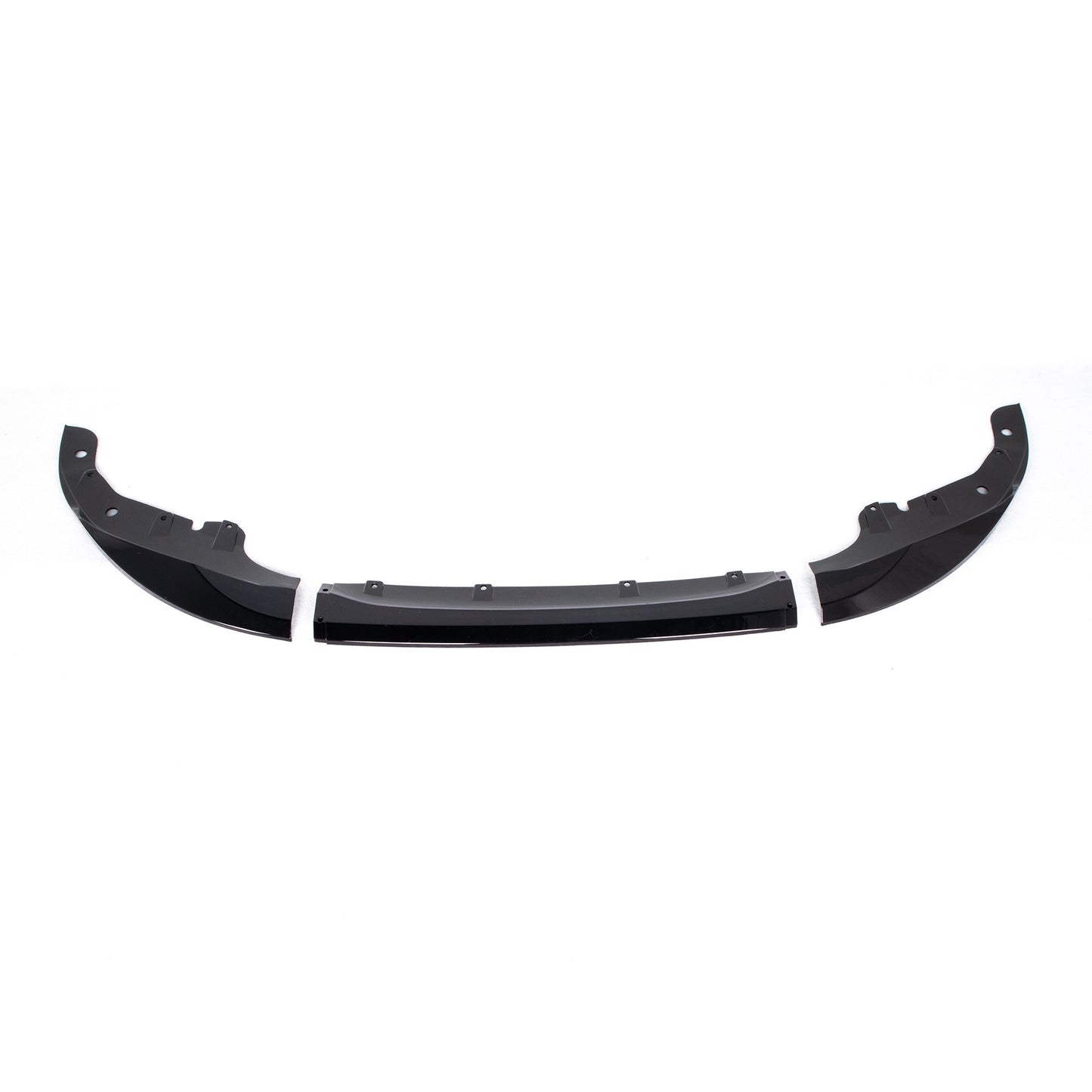 BMW G22 G23 4 Series GLOSS BLACK M-Performance 3-Piece Front Lip (2020+)