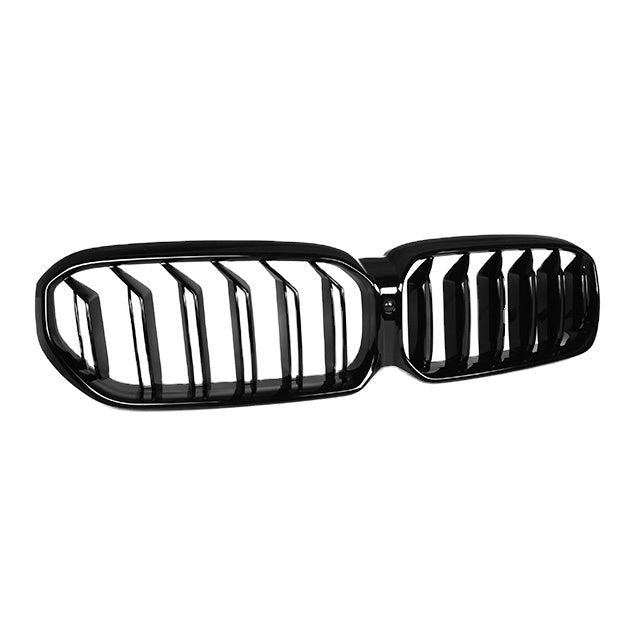 BMW G30 GLOSS BLACK LCI Front Bumper Center Double Slat Grille