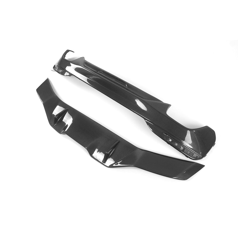 BMW G30 CARBON FIBRE M Performance Style 2PC Rear Diffuser (M Sport)