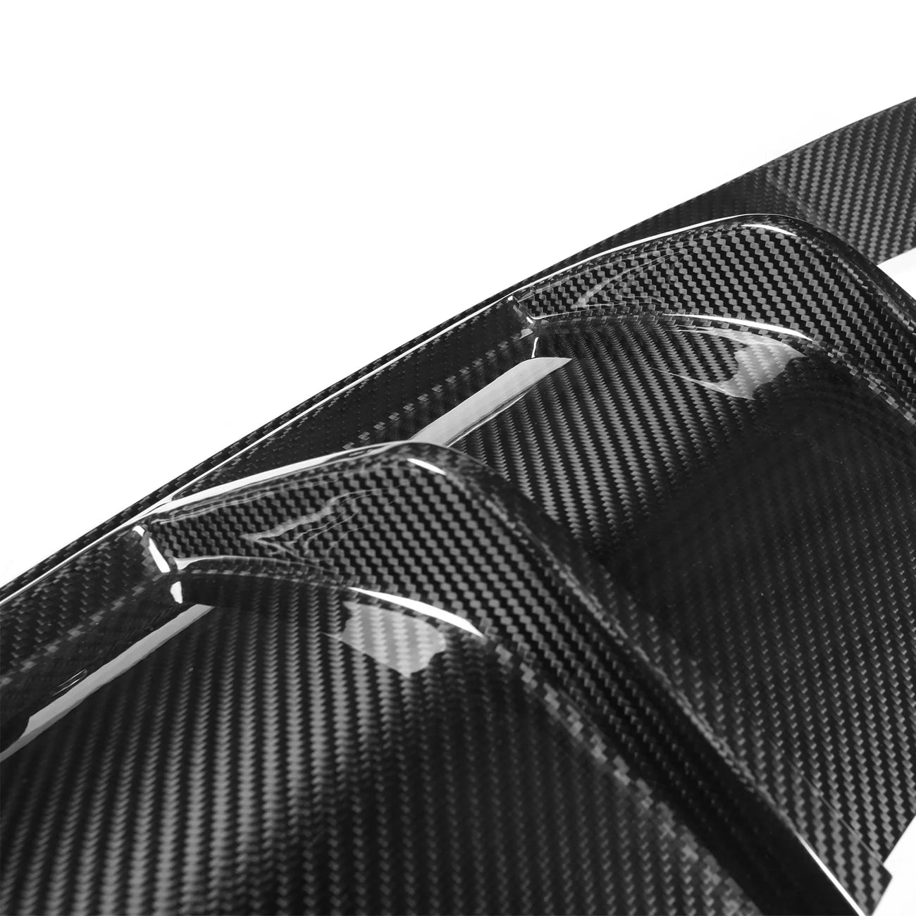 BMW F80 M3 & F82 M4 CARBON FIBRE V Style Rear Diffuser with Side Splitters