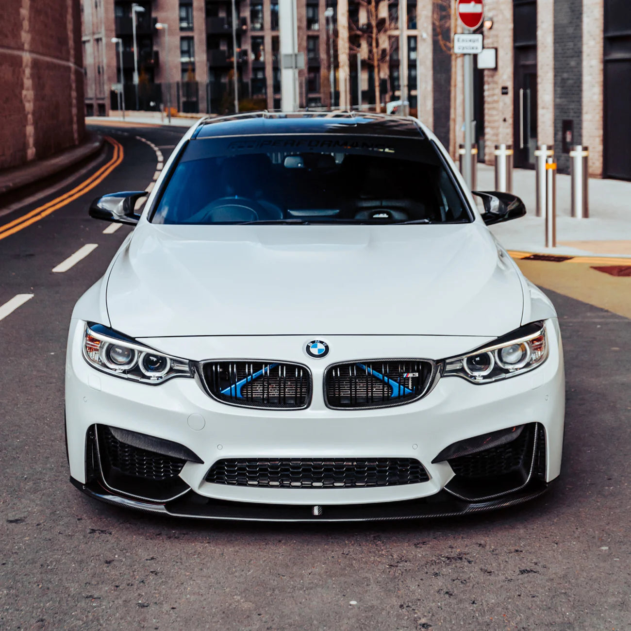 BMW F80 M3, F82 M4 & F83 M4 CARBON FIBRE Performance Style Front Lip