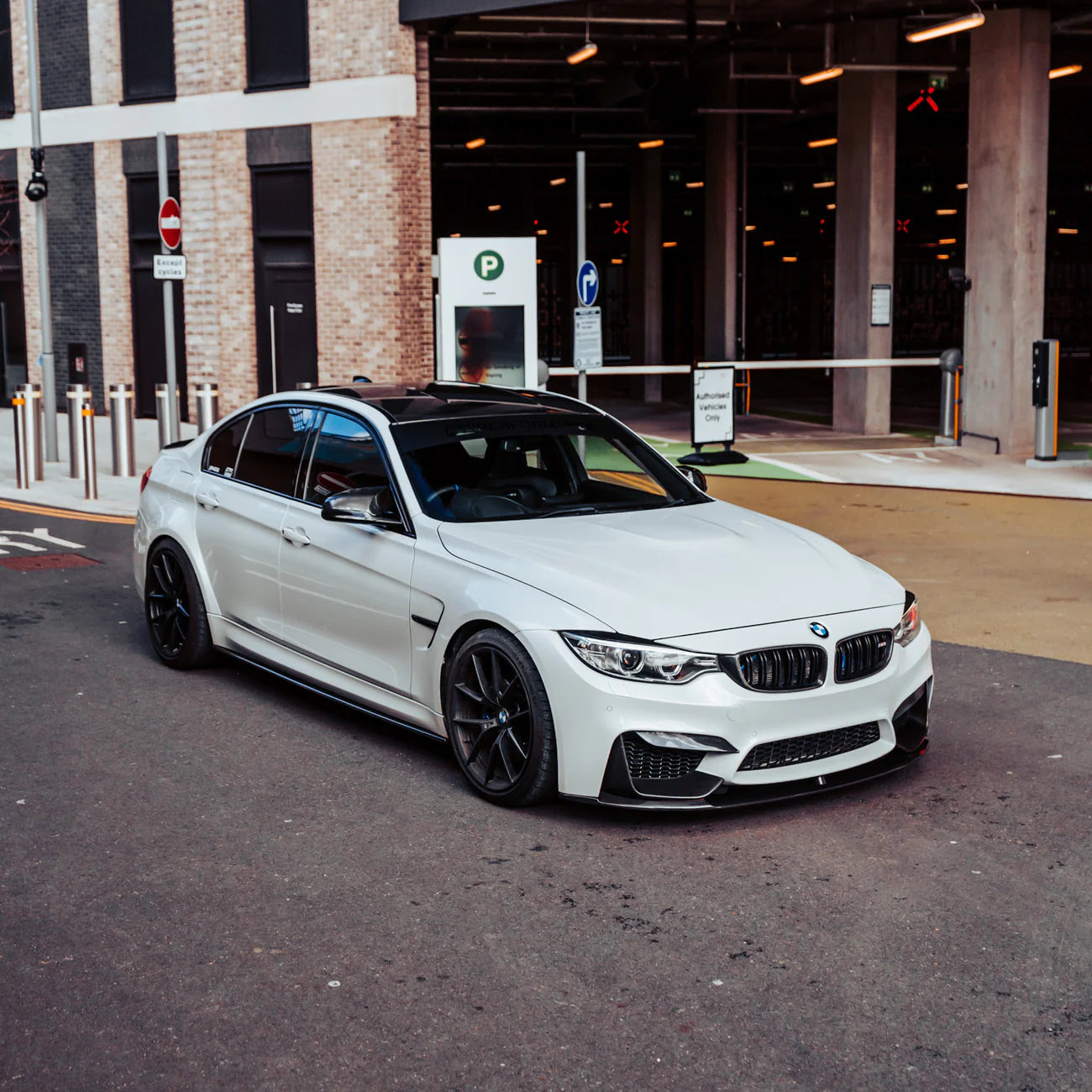 BMW F80 M3, F82 M4 & F83 M4 CARBON FIBRE Performance Style Front Lip