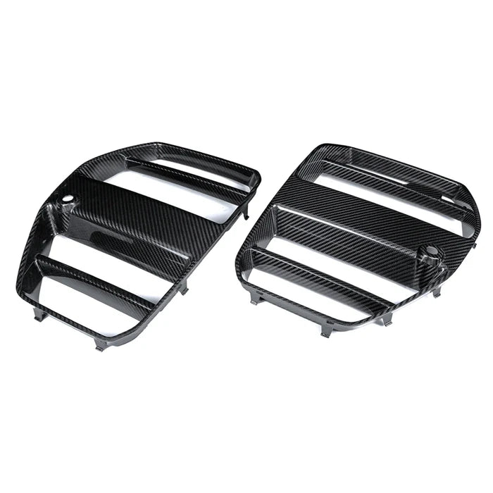 BMW M3/M4 G8x GTS STYLE FRONT GRILLES CARBON FIBRE (WITH ACC / WITHOUT ACC)