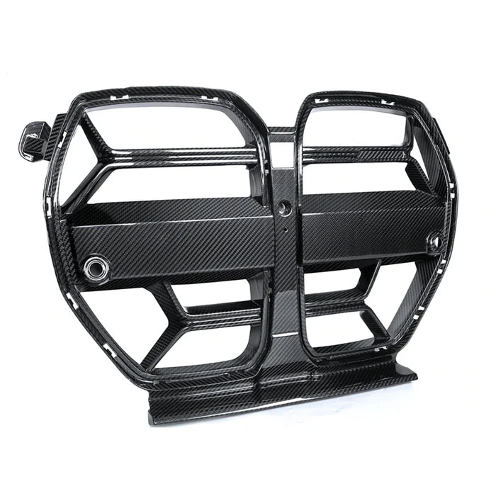 BMW M3/M4 G8x CSL STYLE FRONT GRILLES CARBON FIBRE (WITH ACC / WITHOUT ACC)