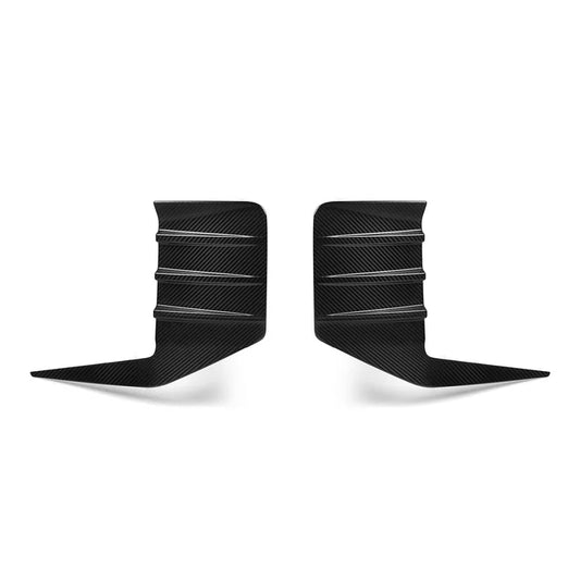 BMW M2 G87 Performance Style CARBON FIBRE Rear Bumper Inserts