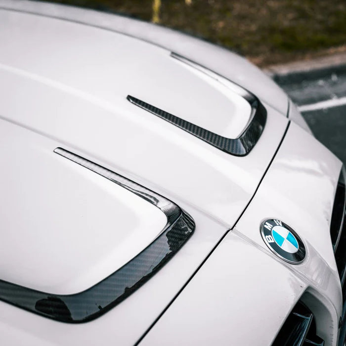 BMW G80 M3 / G82 M4 HOOD BONNET COVER AIR VENT DRY CARBON FIBRE