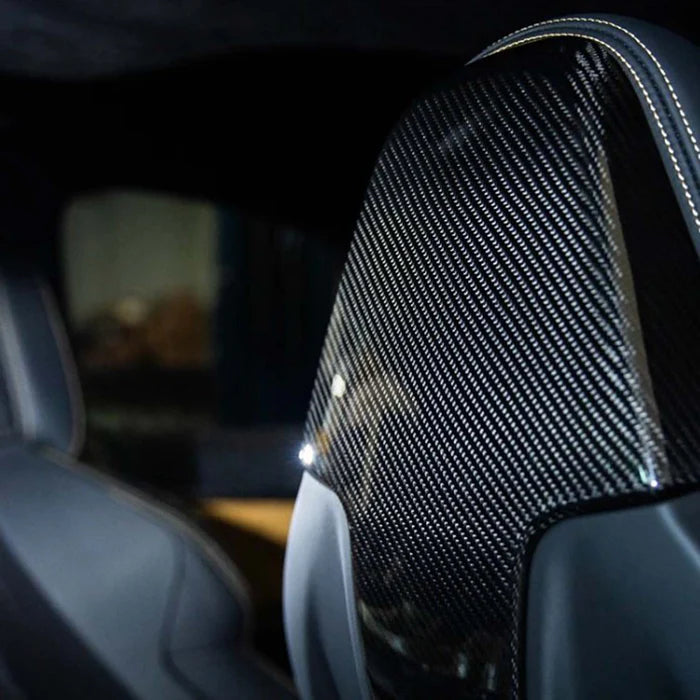 BMW G Series CARBON FIBRE Seat Back Covers