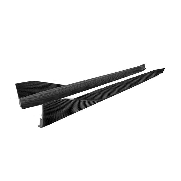 BMW G80 M3, G82 M4 & G83 M4 CARBON FIBRE Performance Style Side Bumper Extension Skirts