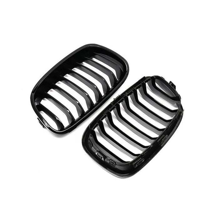 BMW 1 Series F20 GLOSS BLACK Single Slat Front Grille – Pre-LCI (2011–2014)