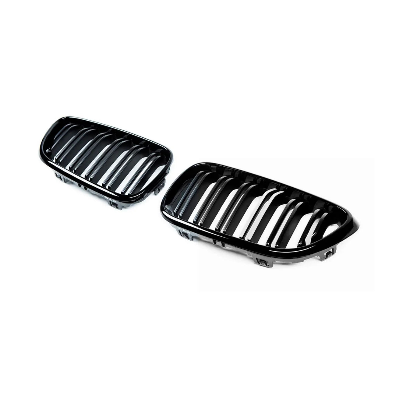 BMW 2 Series/M2 (F22, F23, F87) Double Slat Front Grille GLOSS BLACK