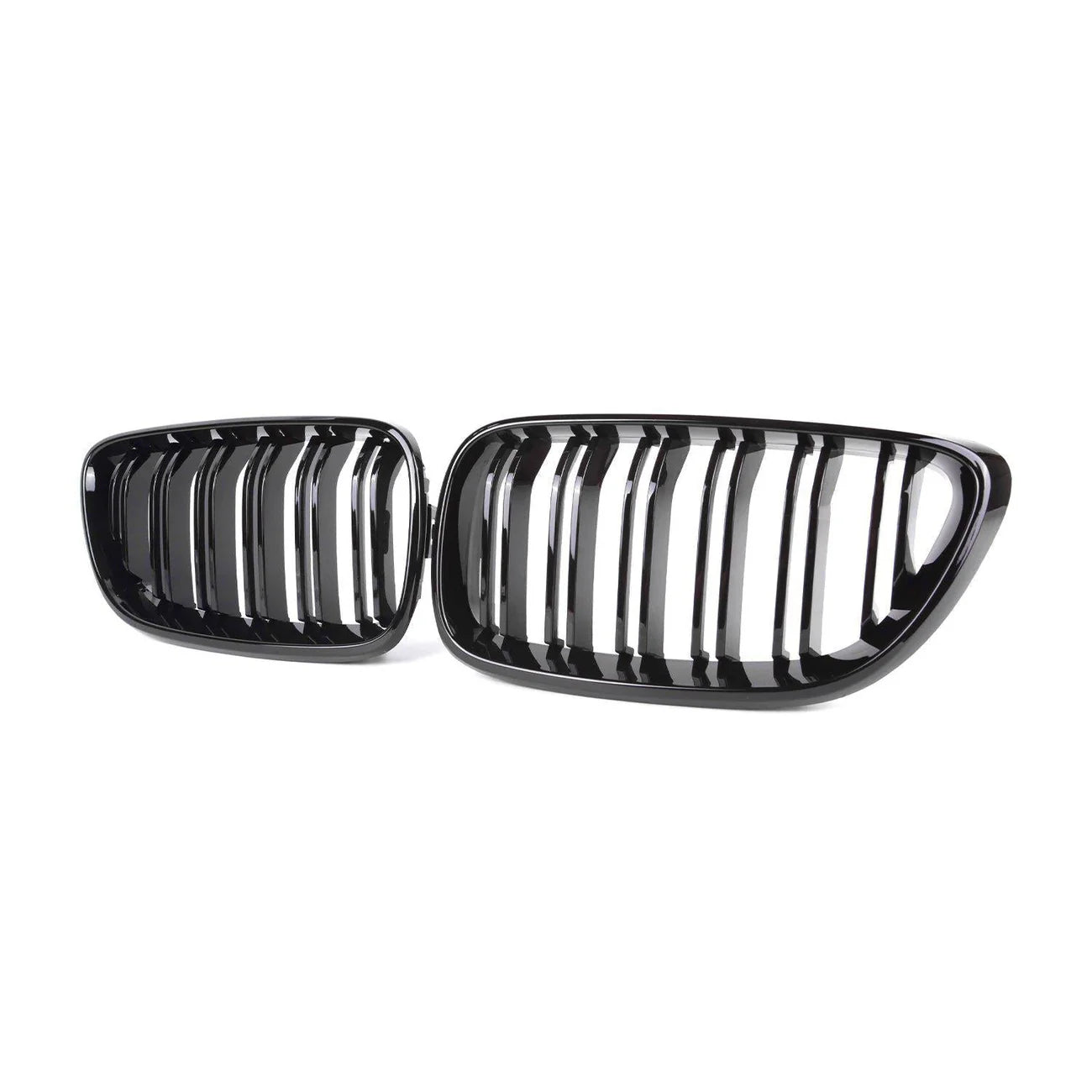 BMW 2 Series/M2 (F22, F23, F87) Double Slat Front Grille GLOSS BLACK