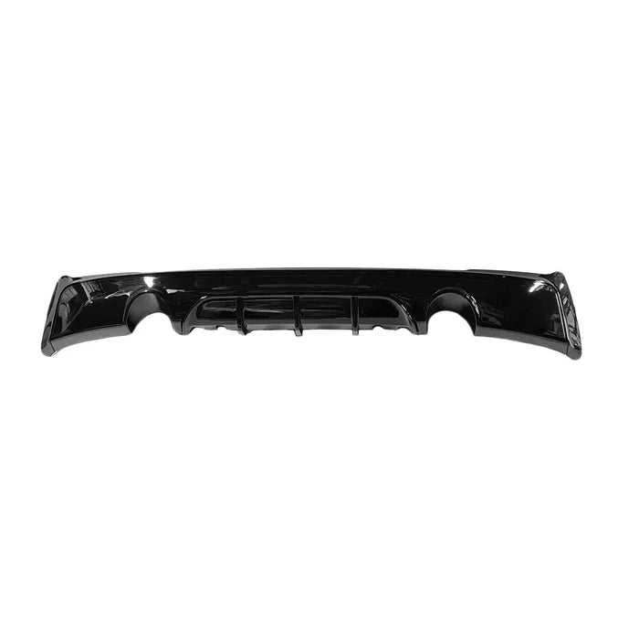 BMW F22 2 Series GLOSS BLACK Dual Exit Rear Diffuser – Performance Style (2014–2019)