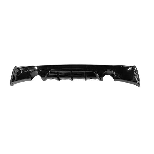 BMW F22 2 Series GLOSS BLACK Dual Exit Rear Diffuser – Performance Style (2014–2019)