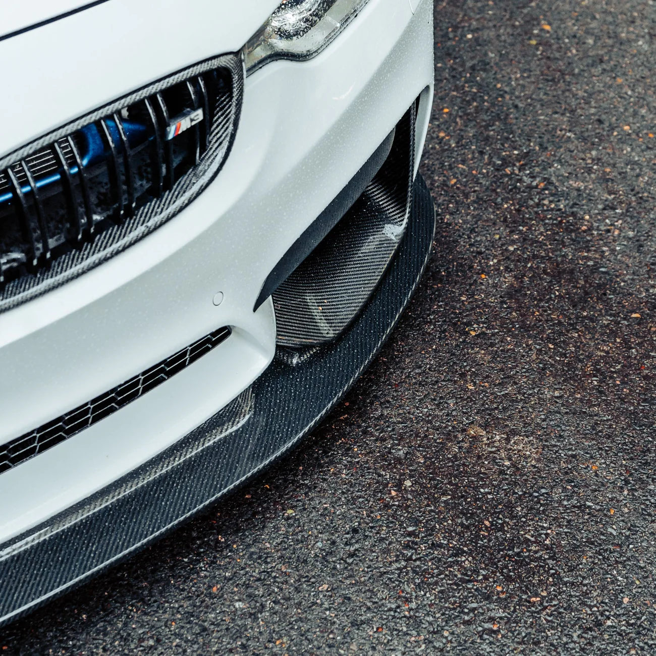 BMW F80 M3 & F82 M4 CARBON FIBRE GT4 Style Front Splitter Lip
