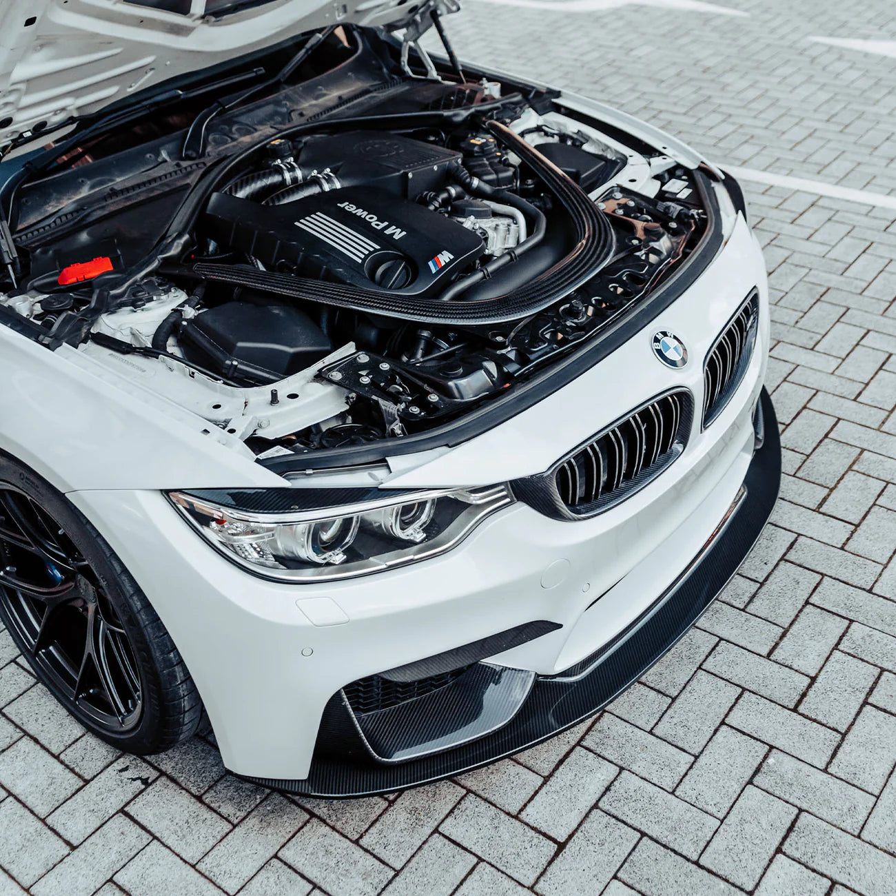 BMW F80 M3 & F82 M4 CARBON FIBRE GT4 Style Front Splitter Lip