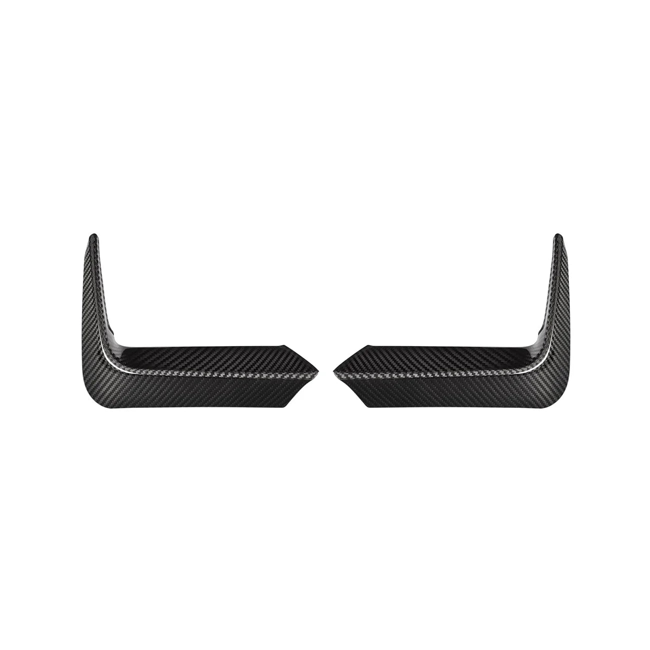 BMW F80 M3 & F82 M4 CARBON FIBRE M-Performance Style Rear Splitter Lip Flaps