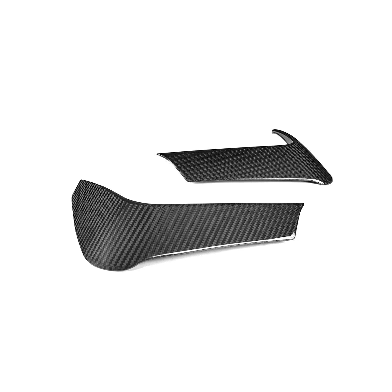 BMW F80 M3 & F82 M4 CARBON FIBRE M-Performance Style Rear Splitter Lip Flaps
