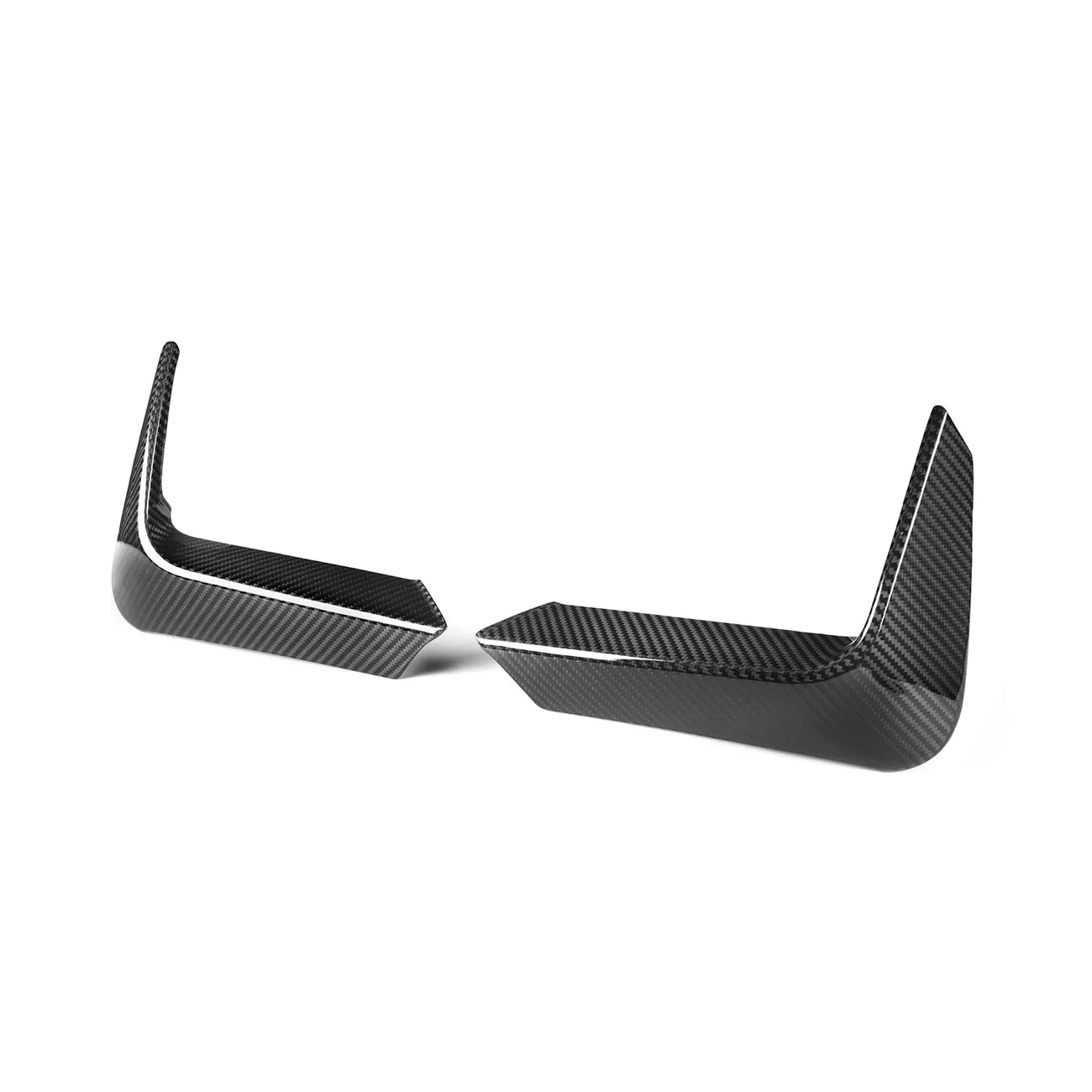 BMW F80 M3 & F82 M4 CARBON FIBRE M-Performance Style Rear Splitter Lip Flaps