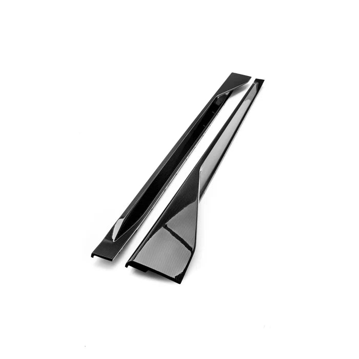 BMW G80 M3, G82 M4 & G83 M4 CARBON FIBRE Performance Style Side Bumper Extension Skirts
