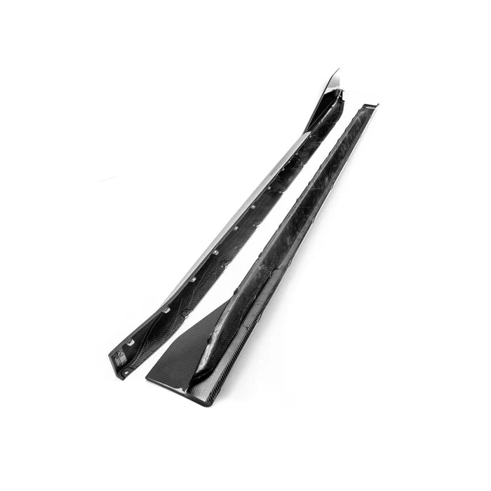 BMW G80 M3, G82 M4 & G83 M4 CARBON FIBRE Performance Style Side Bumper Extension Skirts