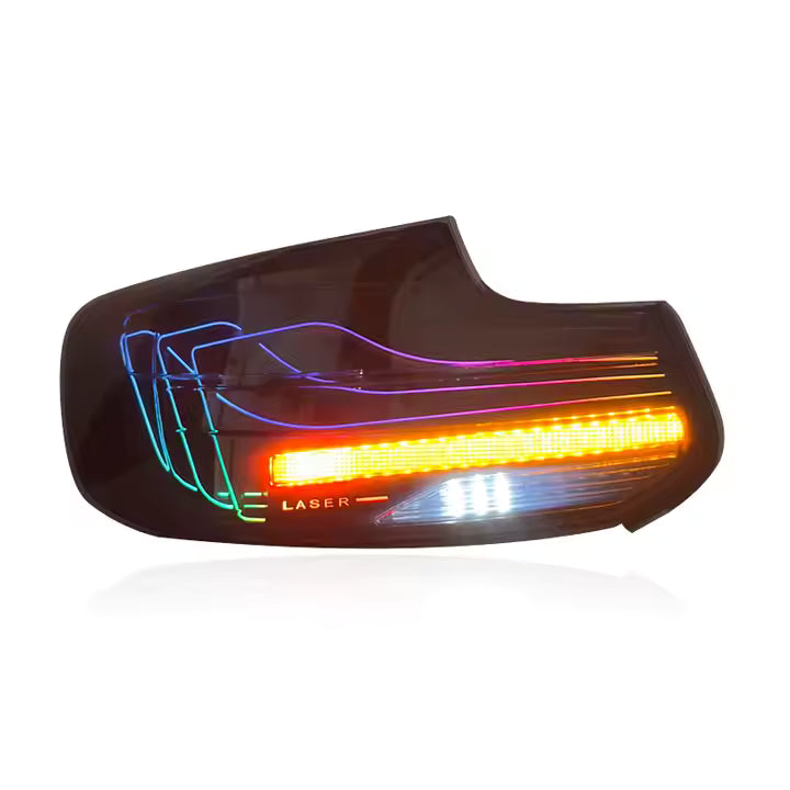 BMW 2 Series Taillights F22 F23 F87 2014-2021 CSL RGB Multicolour Style LED Taillights - Plug and Play